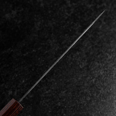 Bunka AUS-8 Tsuchime Mahogany Handle 180mm-[Musashi]-[Japanese-Kitchen-Knives]