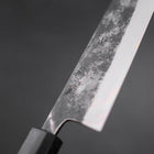 Bunka Blue Steel #1 Kurouchi Dark Blue Urushi Handle 170mm (6.7”)-[Musashi]-[Japanese-Kitchen-Knives]