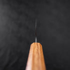 Bunka Blue Steel #1 Kurouchi Stainless Clad Oak Handle 190mm (7.5”)-[Musashi]-[Japanese-Kitchen-Knives]