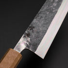 Bunka Blue Steel #1 Kurouchi White Urushi Handle 170mm-[Musashi]-[Japanese-Kitchen-Knives]