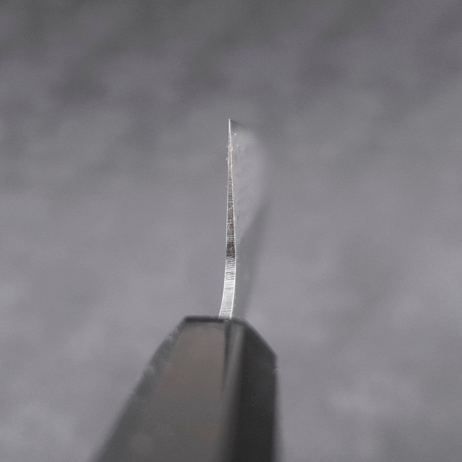 Bunka Blue Steel #2 Damascus Buffalo Ebony Handle 165mm (6.5