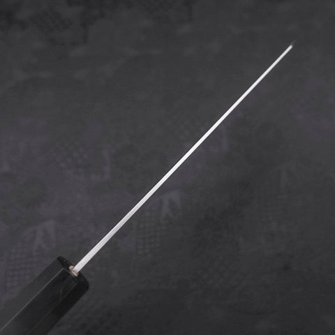 Bunka Blue Steel #2 Damascus Buffalo Ebony Handle 165mm (6.5”)-[Musashi]-[Japanese-Kitchen-Knives]