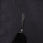 Bunka Blue Steel #2 Kurouchi Chokin Nami-Fuji Buffalo Ebony Handle 165mm-[Musashi]-[Japanese-Kitchen-Knives]