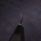 Bunka Blue Steel #2 Kurouchi Damascus Buffalo Ebony Handle 180mm (7”)-[Musashi]-[Japanese-Kitchen-Knives]