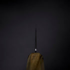 Bunka Blue Steel #2 Polished Olive Handle 170mm (6.7”)-[Musashi]-[Japanese-Kitchen-Knives]