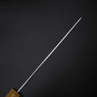 Bunka Blue Steel #2 Polished Olive Handle 170mm (6.7”)-[Musashi]-[Japanese-Kitchen-Knives]