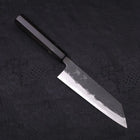 Bunka Blue Super Kurouchi Buffalo Ebony Handle 165mm (6.5”)-[Musashi]-[Japanese-Kitchen-Knives]