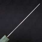 Bunka Blue Super Polished Maple Green Handle 180mm (7”)-[Musashi]-[Japanese-Kitchen-Knives]