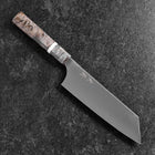 Bunka Blue Super Polished Maple Handle 180mm-[Musashi]-[Japanese-Kitchen-Knives]