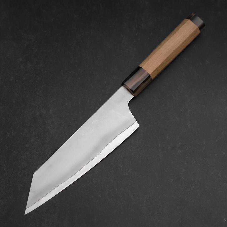 Bunka HAP-40 Bokashi Double Buffalo Capped Magnolia Handle 165mm-[Musashi]-[Japanese-Kitchen-Knives]