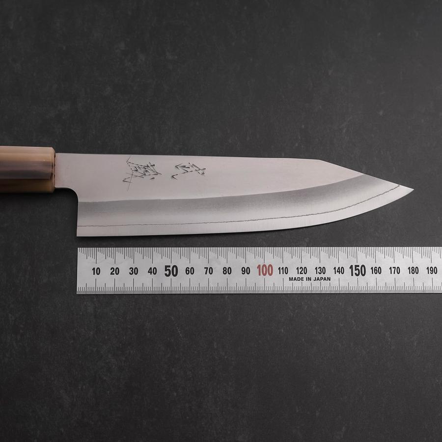 Bunka HAP-40 Polished Double Buffalo Capped Magnolia Handle 165mm-[Musashi]-[Japanese-Kitchen-Knives]