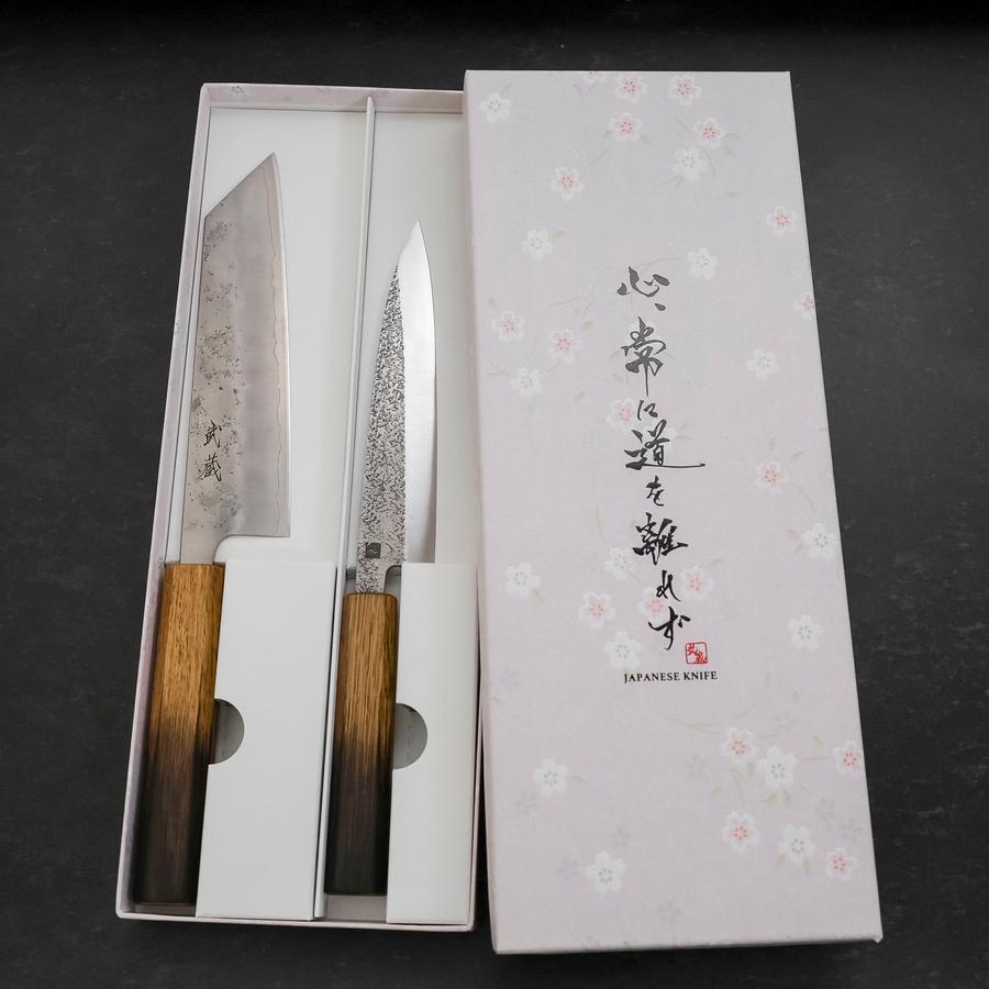 Bunka & Kaisaki Silver Steel #3 VG-10 Nashiji Yaki Urushi
