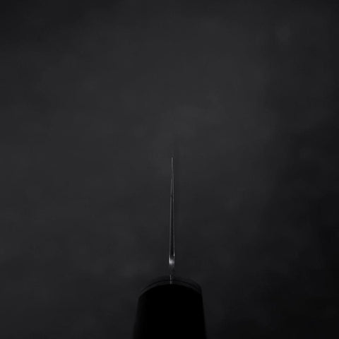 Bunka SG-2 Black Damascus Western Ebony Handle 180mm-[Musashi]-[Japanese-Kitchen-Knives]