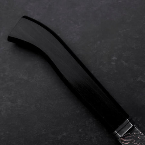 Bunka SG-2 Black Damascus Western Ebony Handle 180mm-[Musashi]-[Japanese-Kitchen-Knives]