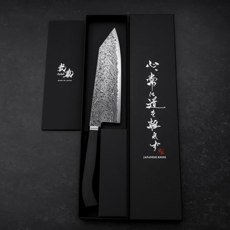 三徳 VG-10 槌目ダマスカス 八角柄 180mm – MUSASHI
