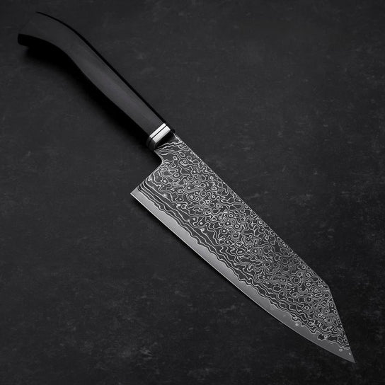 Bunka SG-2 Black Damascus Western Ebony Handle 180mm