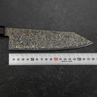 Bunka SG-2 Black Nickel Damascus Ebony Handle 180mm (7”)-[Musashi]-[Japanese-Kitchen-Knives]