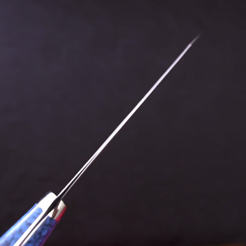 Bunka SG-2 Damascus Turquoise Blue Handle 170mm (6.7”)-[Musashi]-[Japanese-Kitchen-Knives]