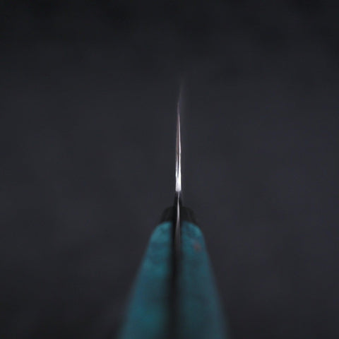 Bunka SG-2 Damascus Turquoise Green Handle 170mm (6.7”)-[Musashi]-[Japanese-Kitchen-Knives]