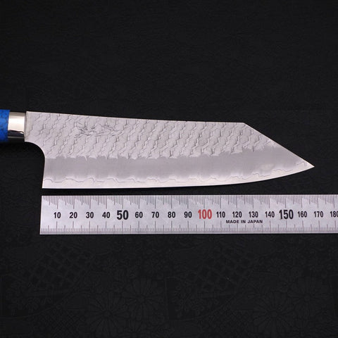 Bunka SG-2 Tsuchime Turquoise Blue Handle 170mm (6.7”)-[Musashi]-[Japanese-Kitchen-Knives]