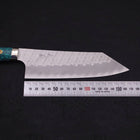 Bunka SG-2 Tsuchime Turquoise Green Handle 170mm (6.7”)-[Musashi]-[Japanese-Kitchen-Knives]