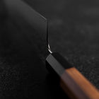 Bunka SG2-Strix Tsuchime Damascus Buffalo Bubinga Handle 165mm-[Musashi]-[Japanese-Kitchen-Knives]