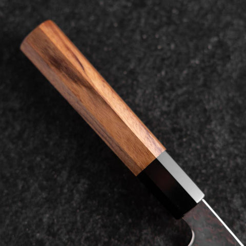 Bunka SG2-Strix Tsuchime Damascus Buffalo Bubinga Handle 165mm-[Musashi]-[Japanese-Kitchen-Knives]