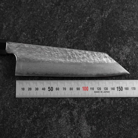 Bunka SG2-Strix Tsuchime Damascus Buffalo Bubinga Handle 165mm-[Musashi]-[Japanese-Kitchen-Knives]