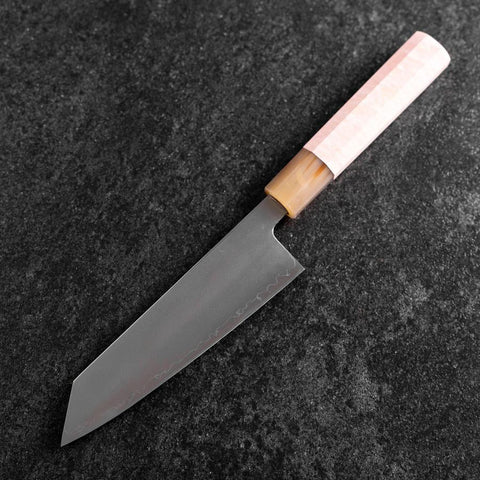 Bunka SLD Mirror Light Pink Buffalo Handle 170mm (6.7”)-[Musashi]-[Japanese-Kitchen-Knives]