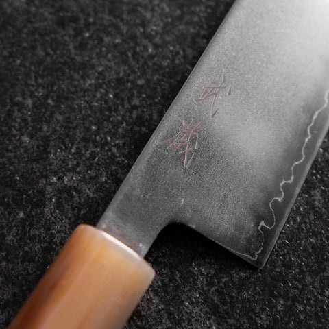 Bunka SLD Mirror Light Pink Buffalo Handle 170mm (6.7”)-[Musashi]-[Japanese-Kitchen-Knives]