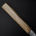 Bunka SLD Nickel Tsuchime Colored Damascus Olive Handle 170mm Limited Edition (6.7”)-[Musashi]-[Japanese-Kitchen-Knives]