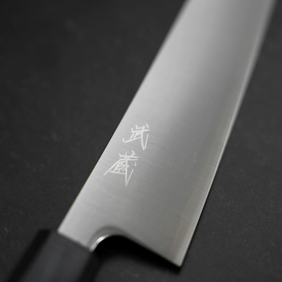 文化 SLD 浪 ニッケルダマスカス 焼漆柄 170mm – MUSASHI