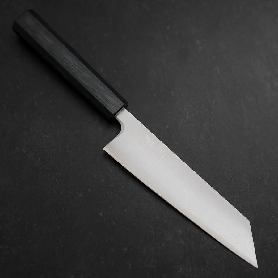 文化 SLD 浪 ニッケルダマスカス 焼漆柄 170mm – MUSASHI