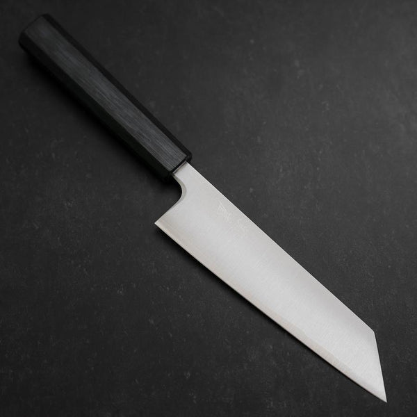 文化 SLD 浪 ニッケルダマスカス 焼漆柄 170mm – MUSASHI
