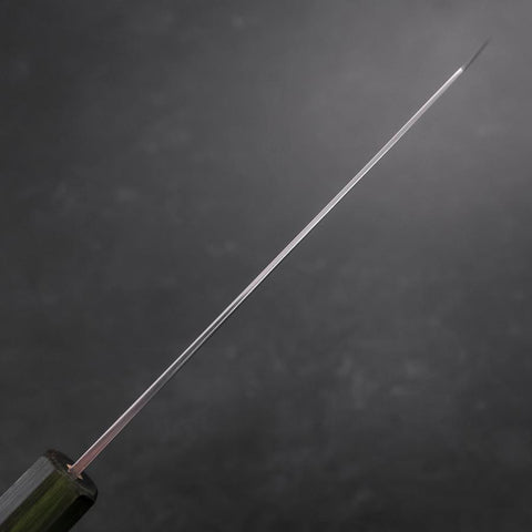 Bunka SLD Polished Green Urushi Handle 170mm (6.7”)-[Musashi]-[Japanese-Kitchen-Knives]