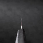 Bunka SLD Wave Nickel Damascus Black Ishime Handle 170mm (6.7”)-[Musashi]-[Japanese-Kitchen-Knives]