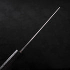 Bunka SLD Wave Nickel Damascus Black Ishime Handle 170mm (6.7”)-[Musashi]-[Japanese-Kitchen-Knives]