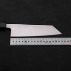 Bunka SLD Wave Nickel Damascus Black Ishime Handle 170mm (6.7”)-[Musashi]-[Japanese-Kitchen-Knives]