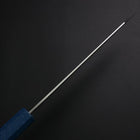 Bunka SLD Wave Nickel Damascus Blue Urushi Handle 170mm-[Musashi]-[Japanese-Kitchen-Knives]