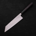 Bunka SLD Wave Nickel Damascus Buffalo Ebony Handle 170mm (6.7”)-[Musashi]-[Japanese-Kitchen-Knives]
