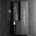 Bunka SPG-Strix Damascus Shitan Handle 165mm-[Musashi]-[Japanese-Kitchen-Knives]