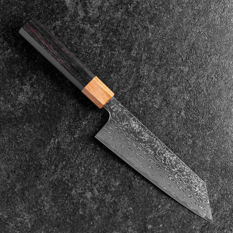 Bunka SPG-Strix Damascus Shitan Handle 165mm-[Musashi]-[Japanese-Kitchen-Knives]