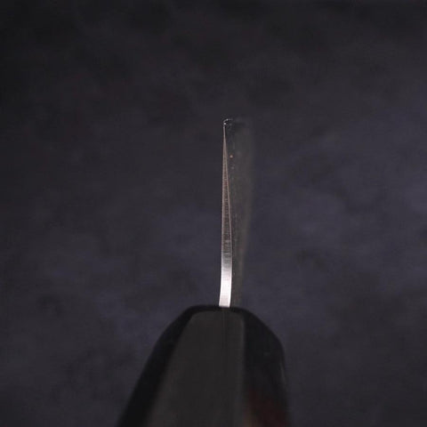 Bunka Silver Steel #3 Nashiji Buffalo Magnolia Handle 170mm (6.7”)-[Musashi]-[Japanese-Kitchen-Knives]