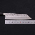 Bunka Silver Steel #3 Nashiji Buffalo Magnolia Handle 170mm (6.7”)-[Musashi]-[Japanese-Kitchen-Knives]