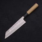 Bunka Silver Steel #3 Nashiji Buffalo Magnolia Handle 170mm-[Musashi]-[Japanese-Kitchen-Knives]