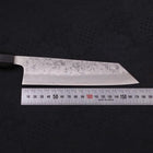 Bunka Silver Steel #3 Nashiji Buffalo Magnolia Handle 170mm-[Musashi]-[Japanese-Kitchen-Knives]