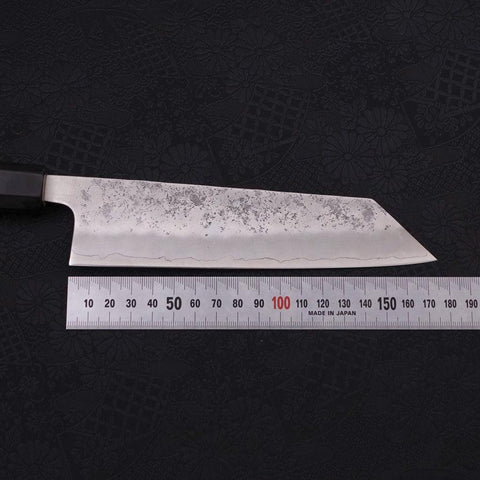 Bunka Silver Steel #3 Nashiji Buffalo Magnolia Handle 170mm-[Musashi]-[Japanese-Kitchen-Knives]