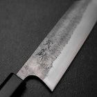 Bunka Silver Steel #3 Nashiji Fire Urushi Handle 170mm-[Musashi]-[Japanese-Kitchen-Knives]