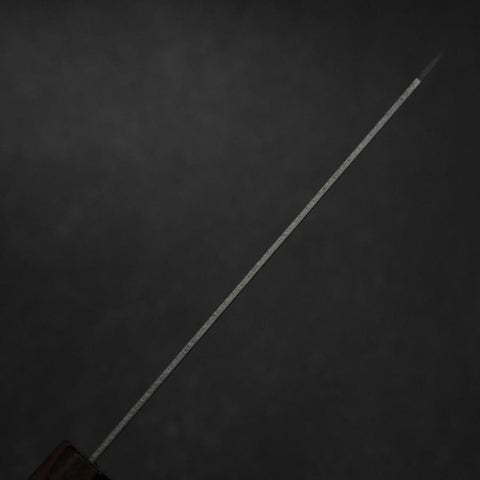 Bunka Silver Steel #3 Nashiji Shitan&Walnut Handle 170mm-[Musashi]-[Japanese-Kitchen-Knives]