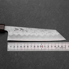 Bunka Silver Steel #3 Nashiji Shitan&Walnut Handle 170mm-[Musashi]-[Japanese-Kitchen-Knives]